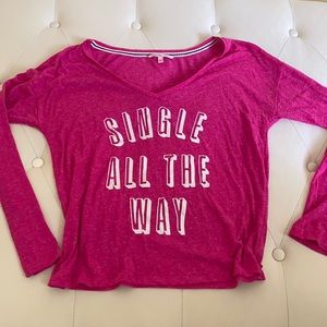 VS Long Sleeve Pajama Top